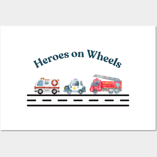 Heros on Wheels Posters and Art